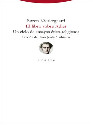 cover image of El libro sobre Adler